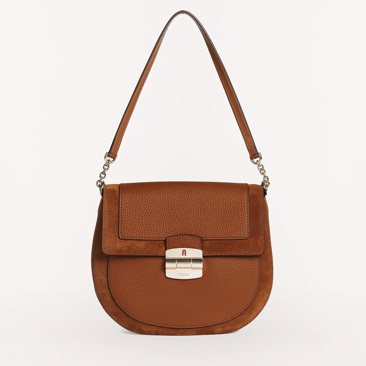 Furla Club 2 Vesker Oslo - Crossbody Dame Brune SZX081653